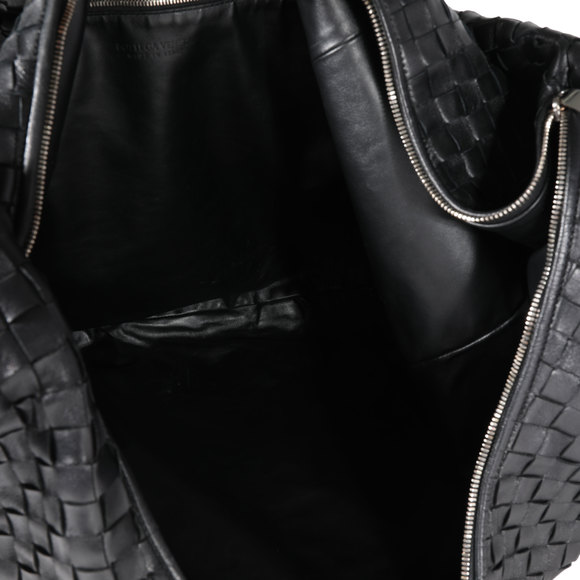 Bottega Veneta Black Intrecciato Leather Maxi Jodie Bag - Picture 5 of 7